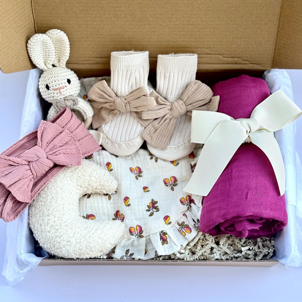 Baby girl gift box